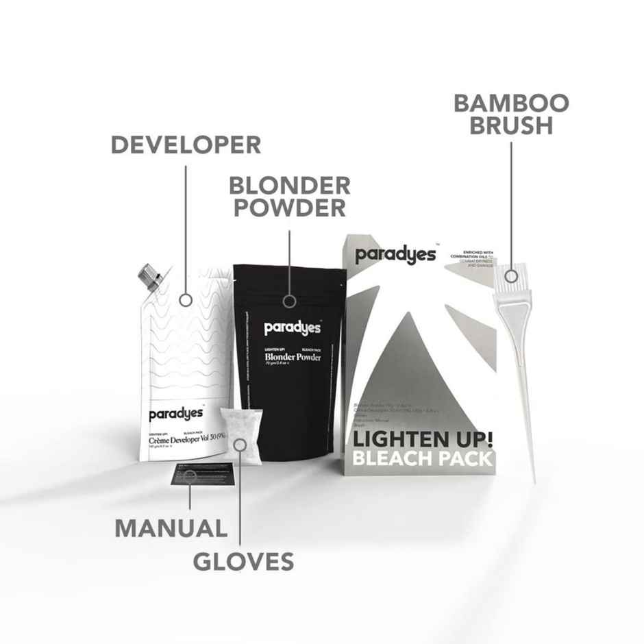 Paradyes Lighten Up! Bleach Pack Hair Cream