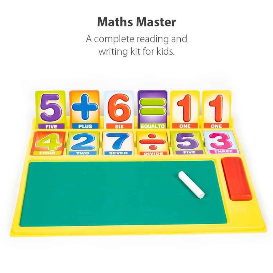 Fablue Maths Master - Mathematical Skill Development Game - Educational Learning Puzzle Toy for Kids