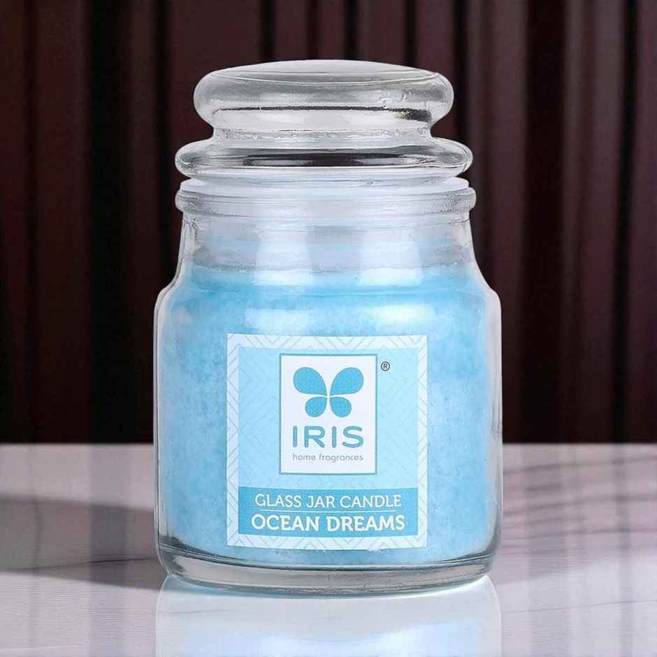 IRIS Ocean Dream Scented Glass Jar Candle