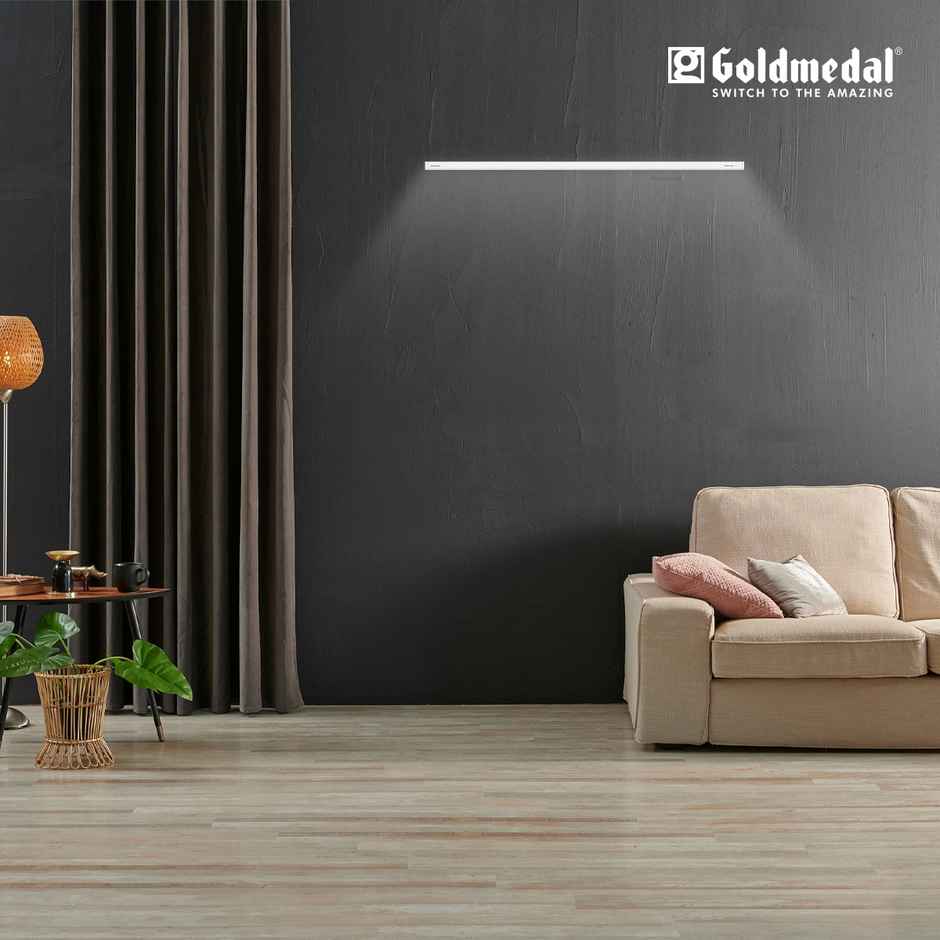 Gold Medal Magicline Plus 36W LED Batten for Living Room, Bedroom - Cool Day Light (6500K) | High Lumens Light Output | Energy Efficient Tubelight for Home