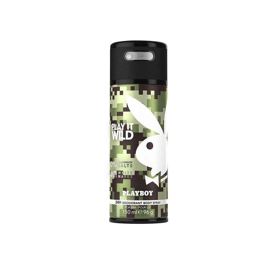 Playboy Play It Wild Men Deodorant Spray