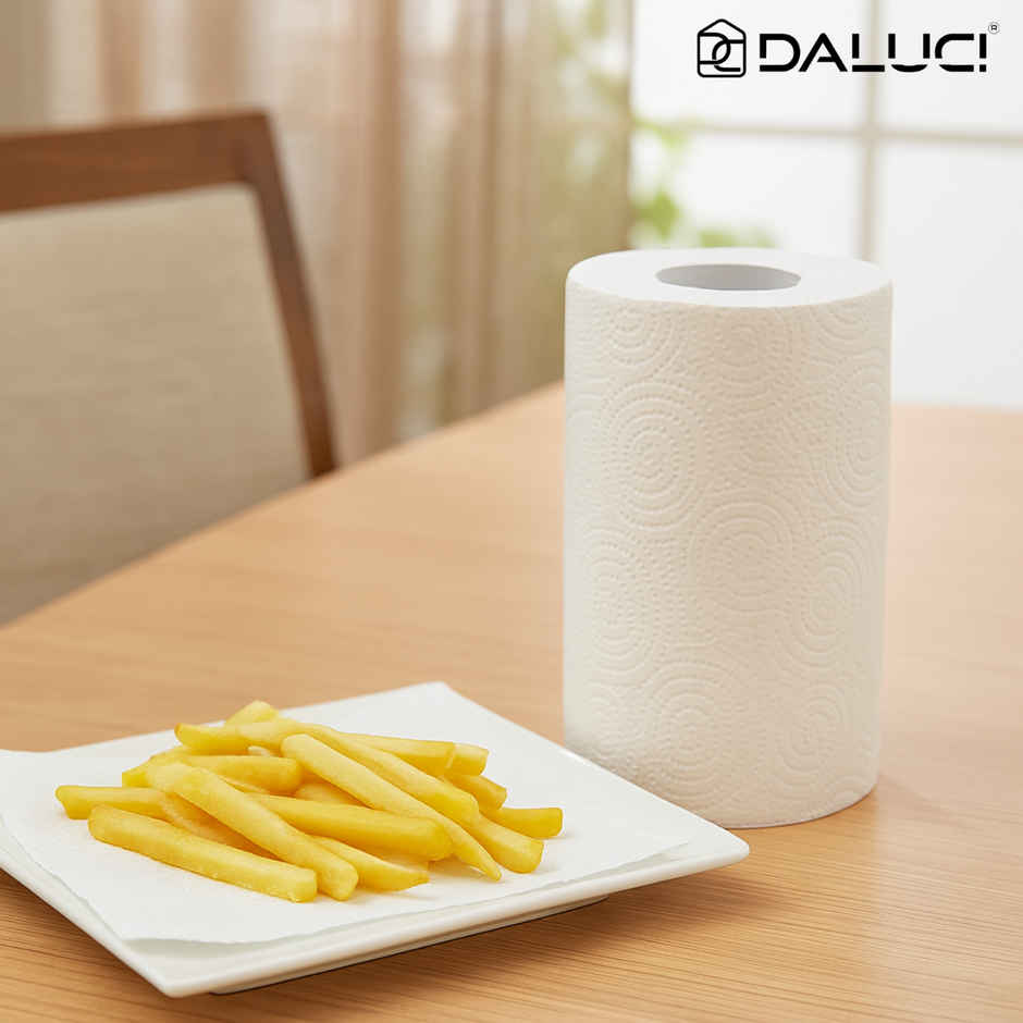 DALUCI Kitchen Tissue Paper Roll | 60 Pulls | Pack of 2