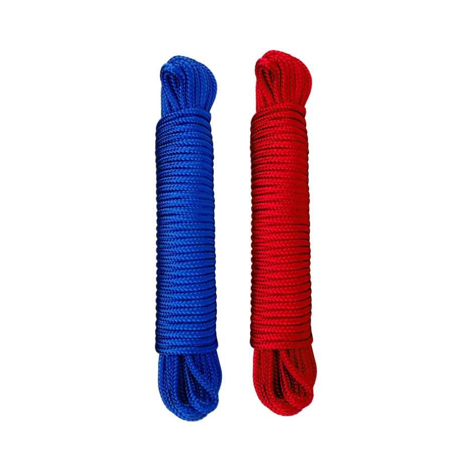 PVC Cloth Hanging Rope For Both Indoor And Outdoor Purpose- 10 Meters 1 pc  X 2 Combo