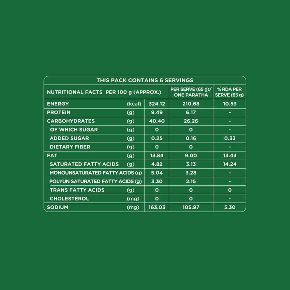 iD Fresh Homestyle Whole Wheat Paratha