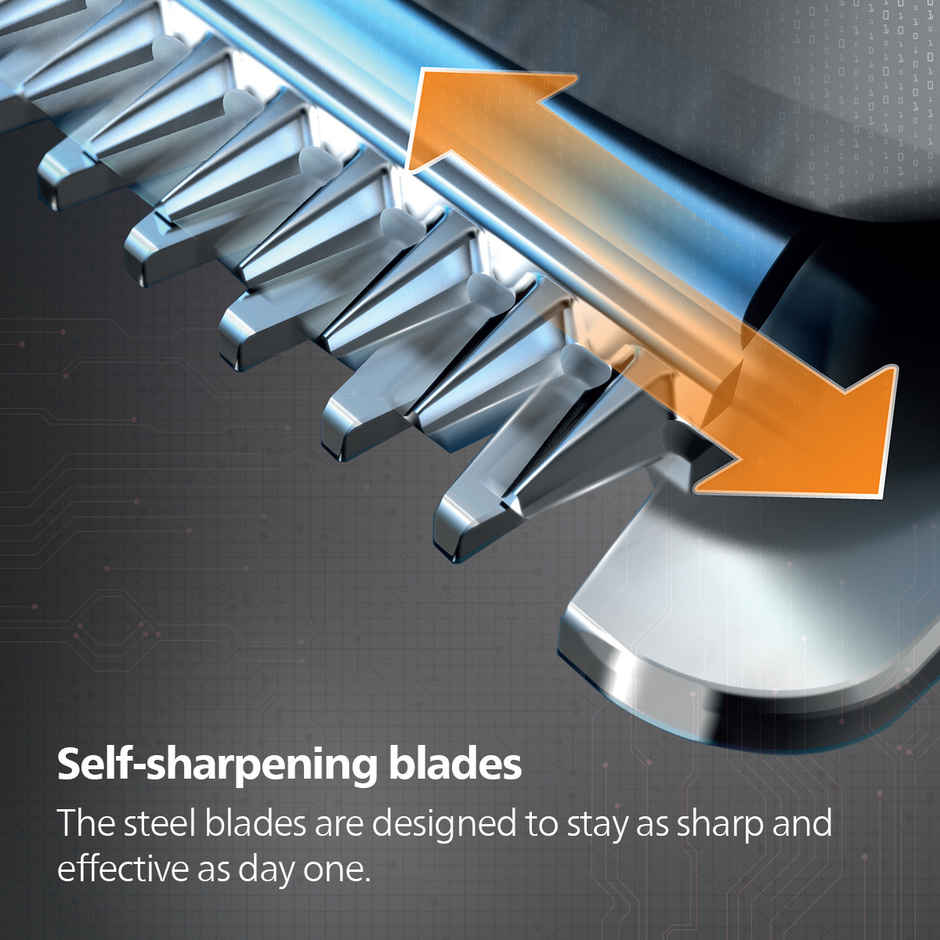 Philips Cordless Beard Trimmer for Men with Lift & Trim Technology|10 Length Setting|BT3302/15