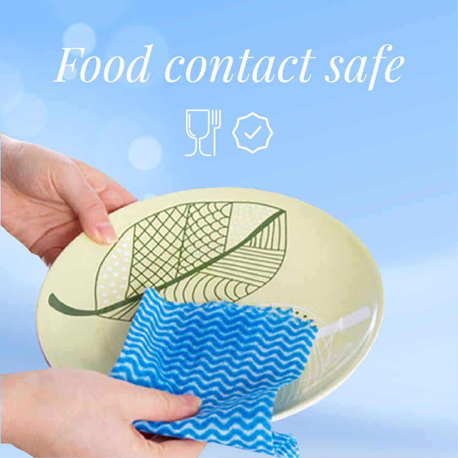 Origami Non-Woven Reusable Kitchen Towel Roll - Pack of 1 (80 Pulls)