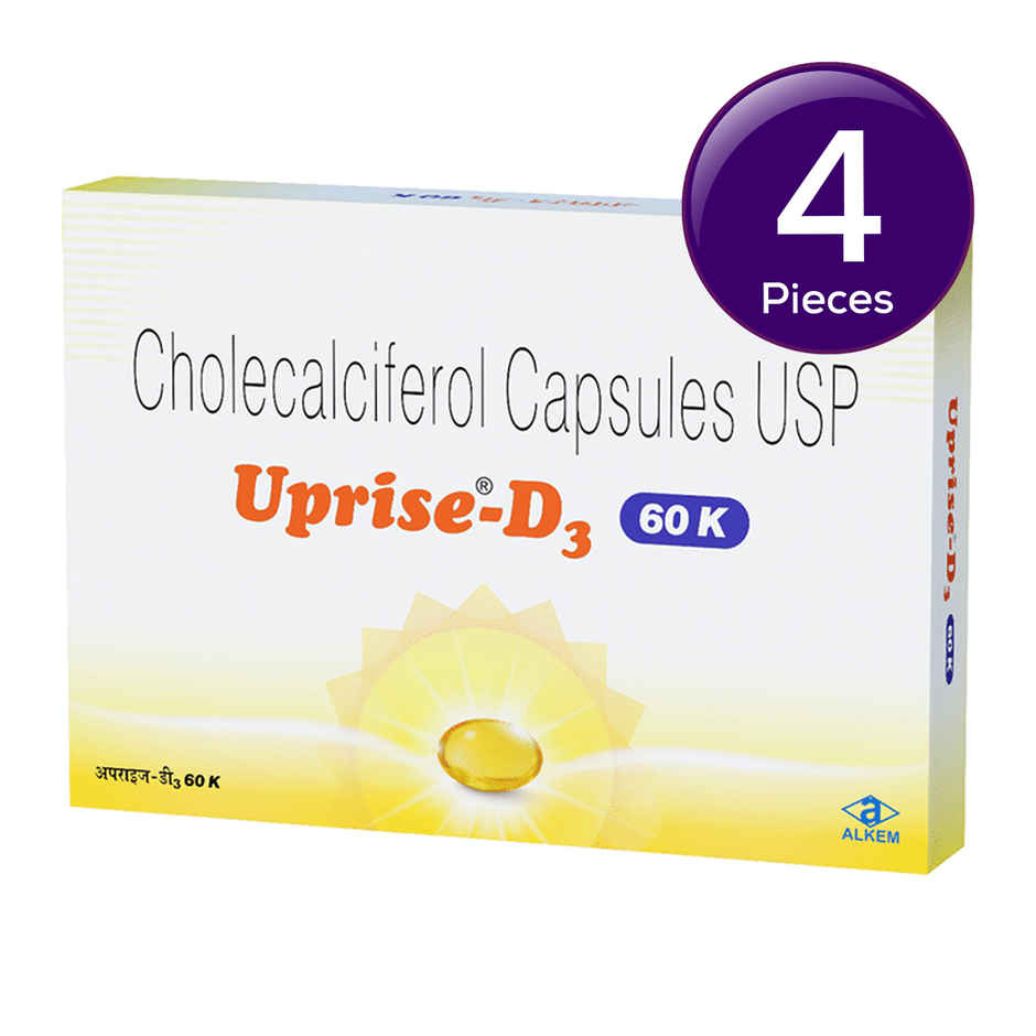 Uprise-D3 60K Vitamin D3 Capsule Combo