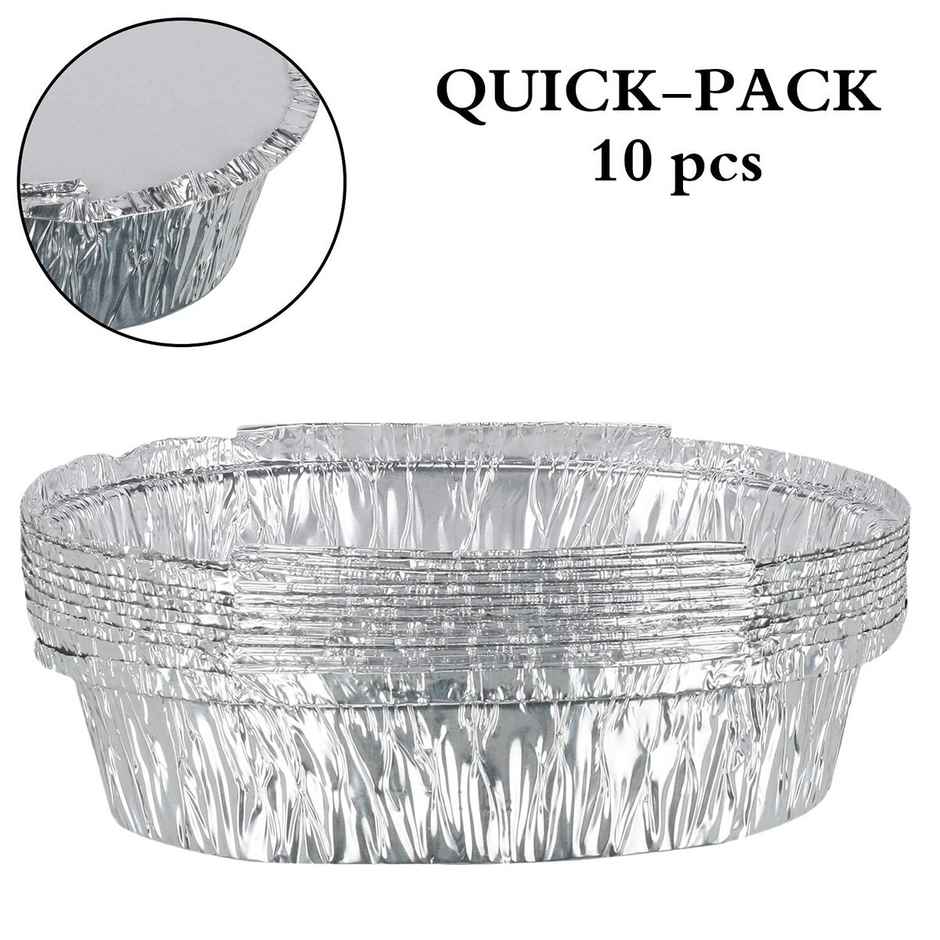 Naturepac Foil Container + Lid 600 ml | Sturdy & Practical