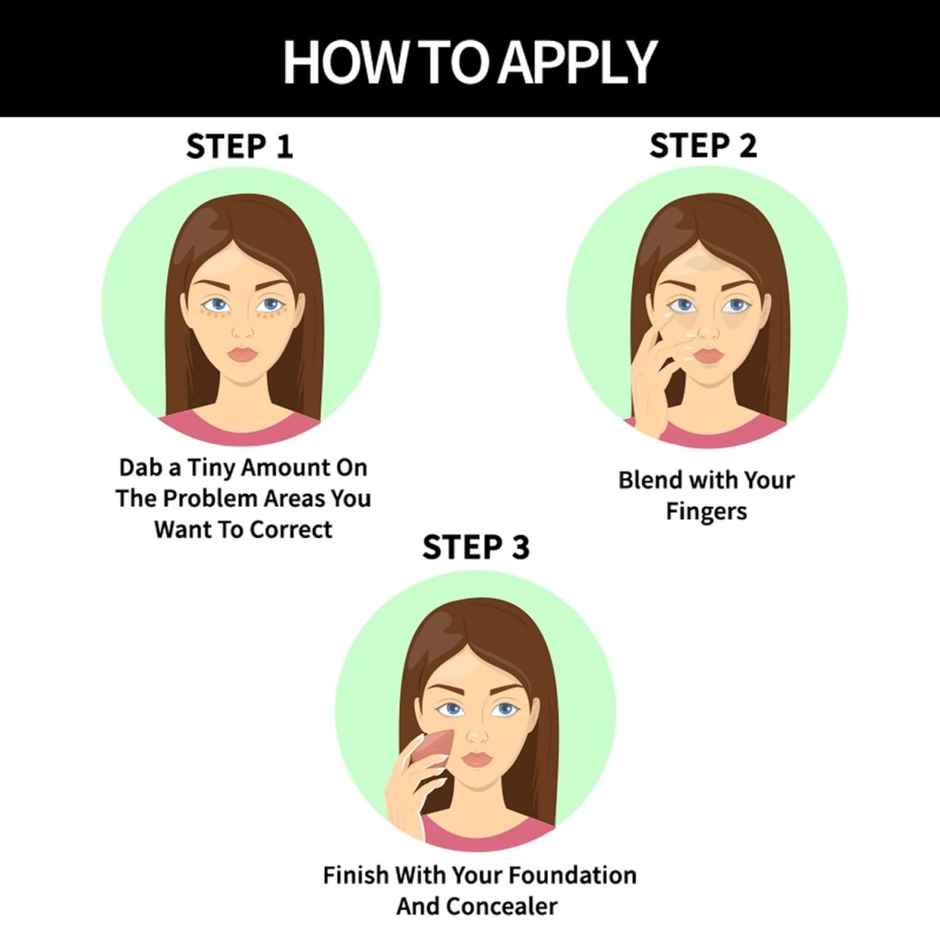 Nykaa Instablur Color Corrector Stick - Orange