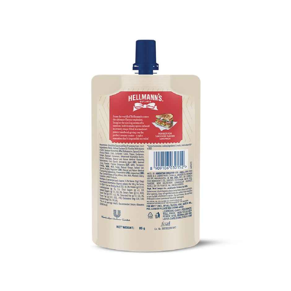 Hellmann'S Smoky Tandoori Mayo (85g) & Godrej Yummiez Chicken Seekh Kabab (360g) Combo