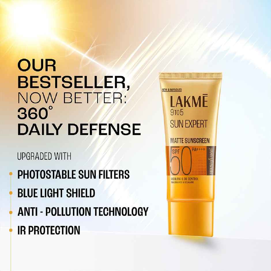 Lakme Sun Expert SPF 50 Ultra Matte Lotion