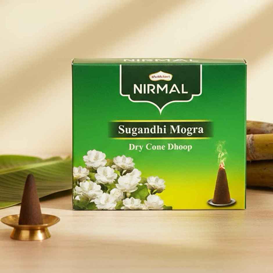 Nirmal Mogra Dry Cone Dhoop | Shubhkart