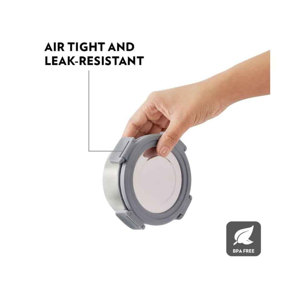 Sugar Homeware Steelock Combo Containers with Stainless Steel Bottle and Insulated Bag