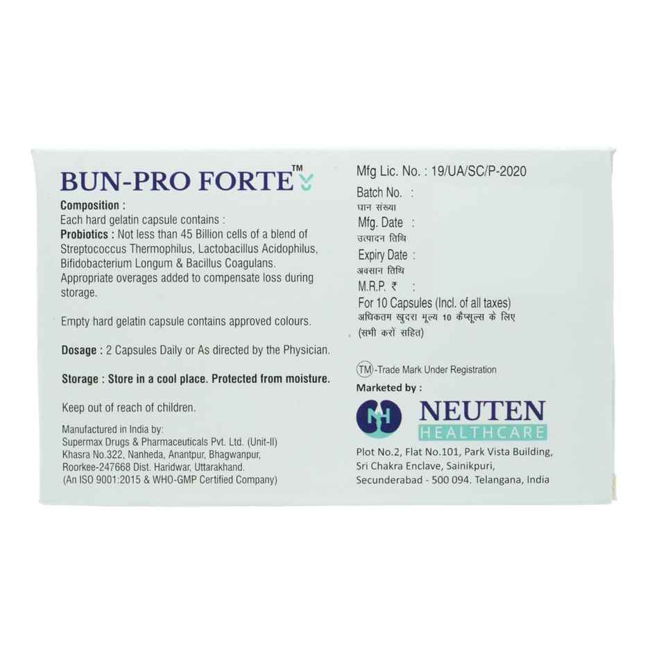 Bun-Pro Forte Capsule