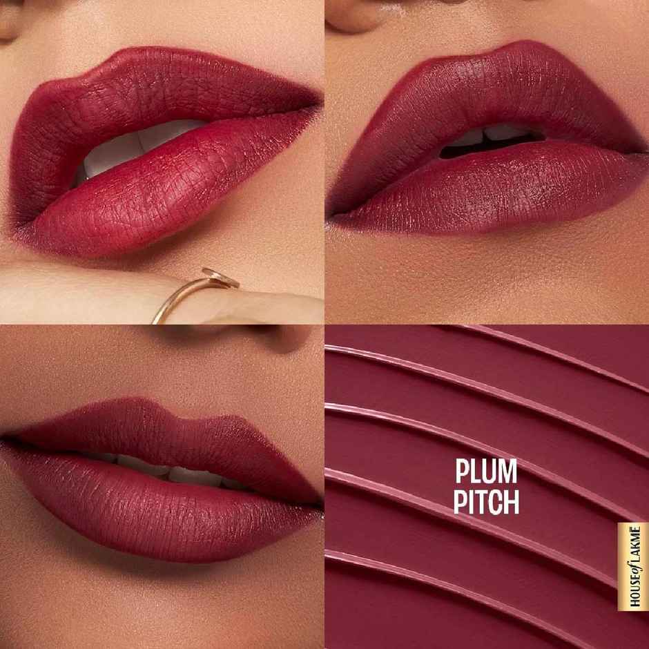 Lakme 9to5 Hya Matte Lipstick | Plum Pitch