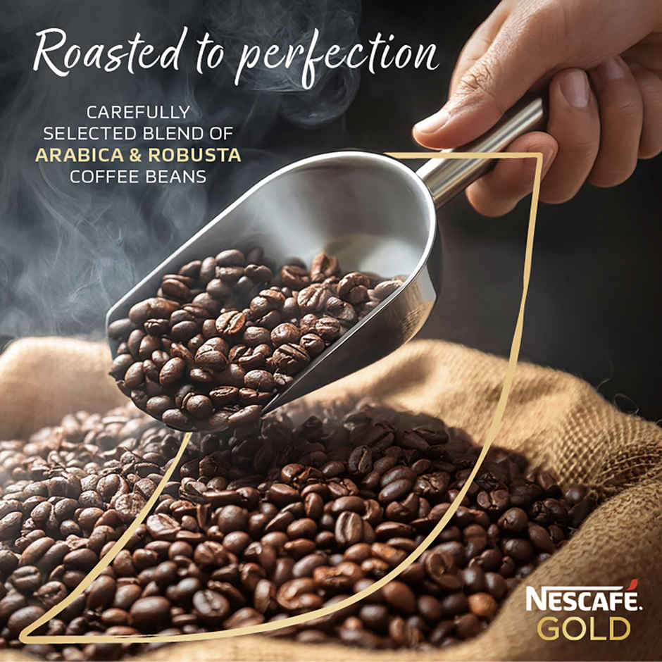 Nescafe Gold Blend Rich And Smooth Arabica And Robusta Instant Coffee