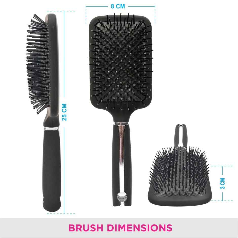 VEGA Paddle Hair Brush for Men and Women |E16-PB