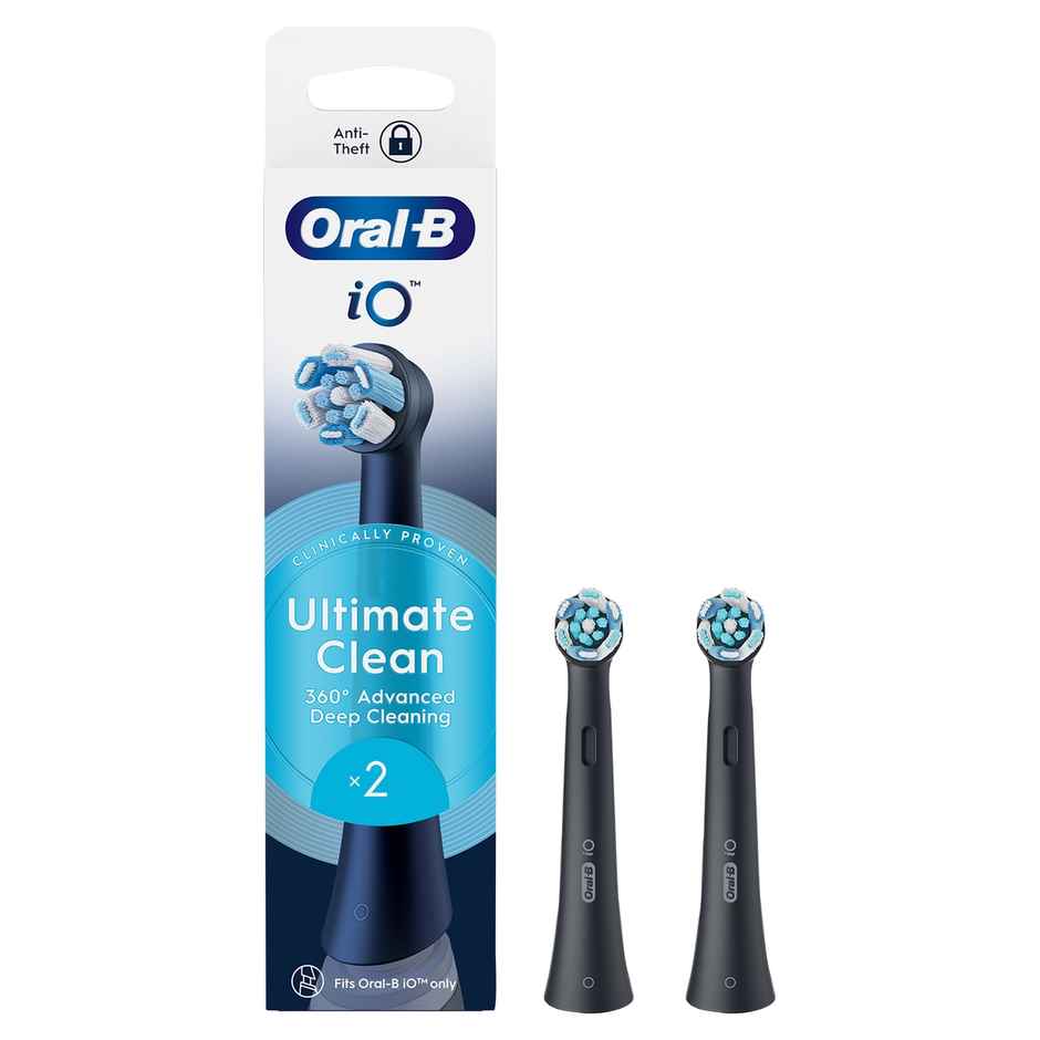 Oral-B iO Black Ultimate Smart Electric Toothbrush Refill Brush Heads