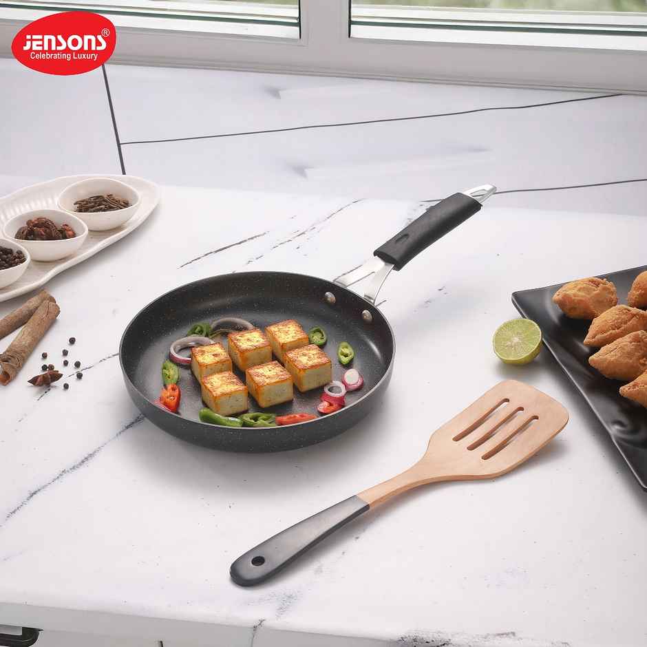 Jensons Pro Wellness Frying Pan Without Lid 22 cm Induction Compatible