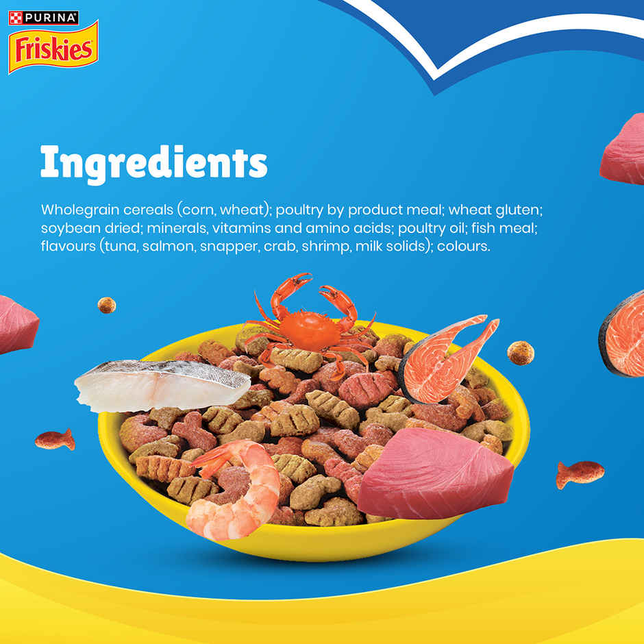 Purina Friskies Seafood Sensation Dry Adult Cat Food