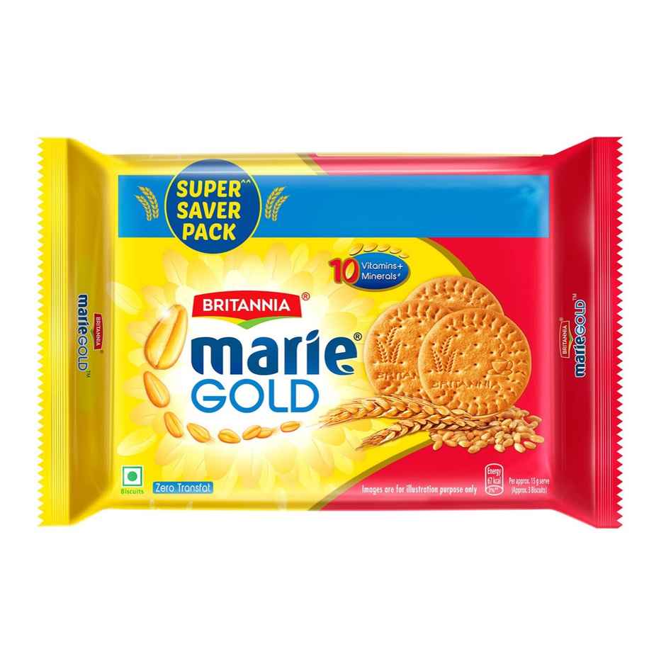 Britannia Marie Gold Biscuits Plain | Combo