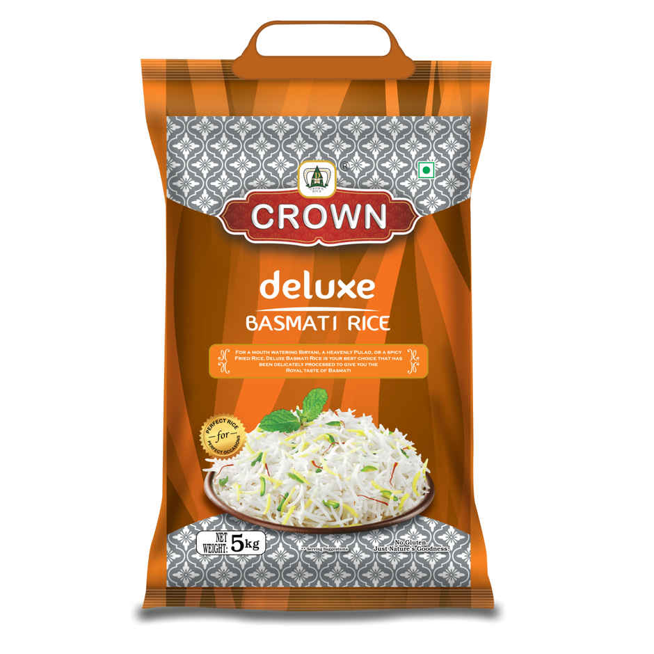 Crown Deluxe Basmati Rice (Medium Broken Rice)