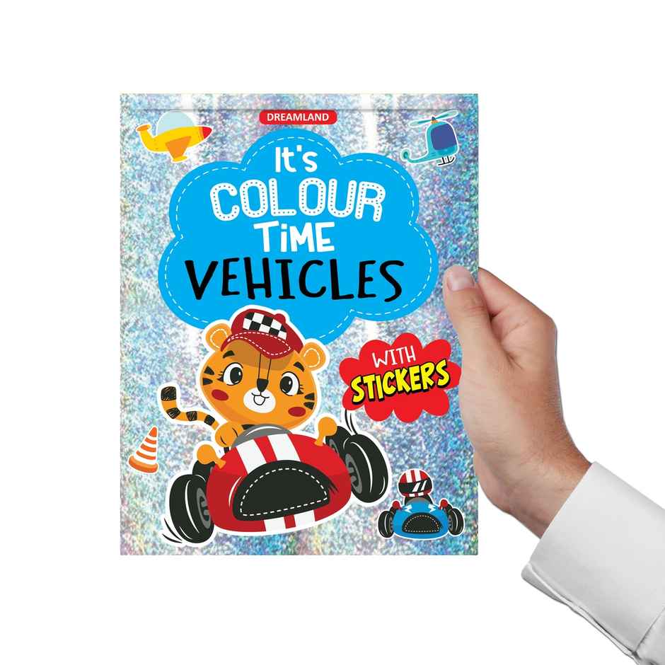 Dreamland Vehicles - It's Colour time with Stickers
