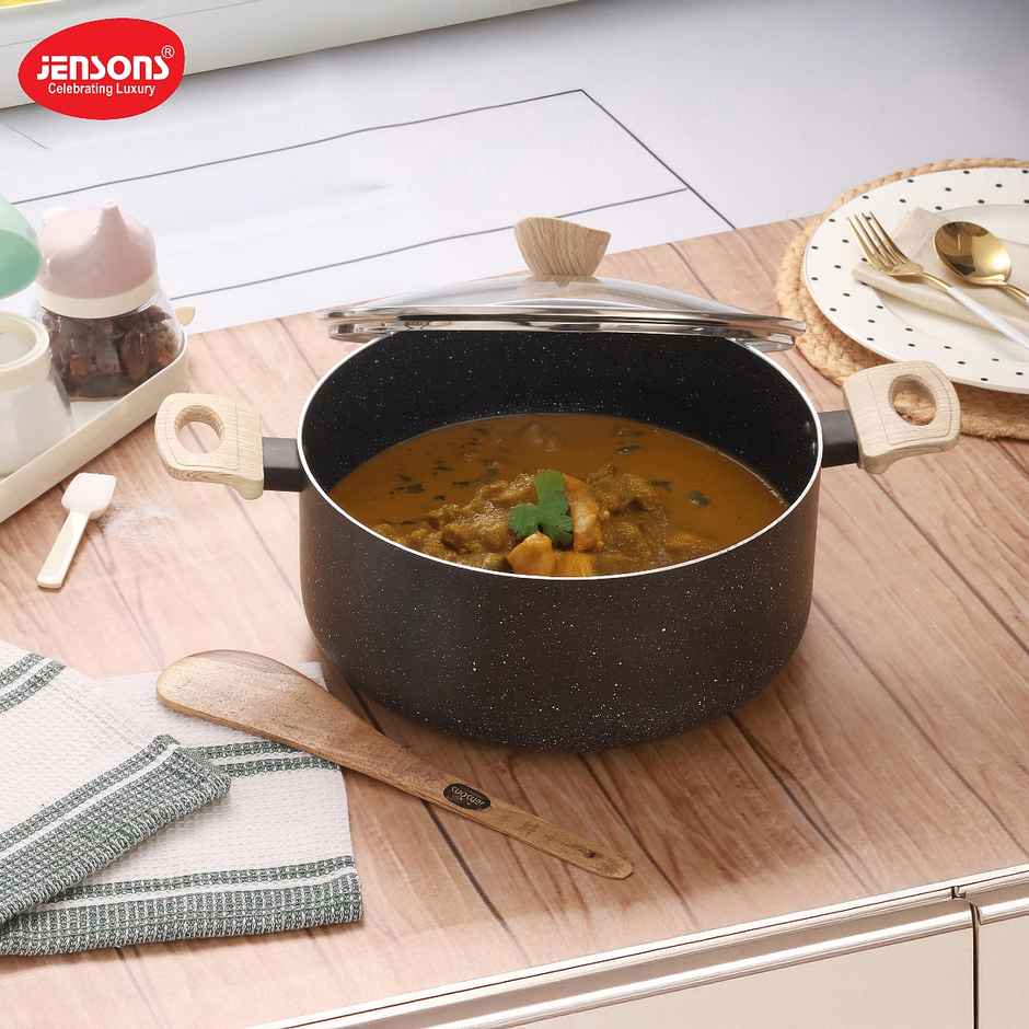 Jensons Cuisine Deep Casserole / Biryani Pot 28 cm