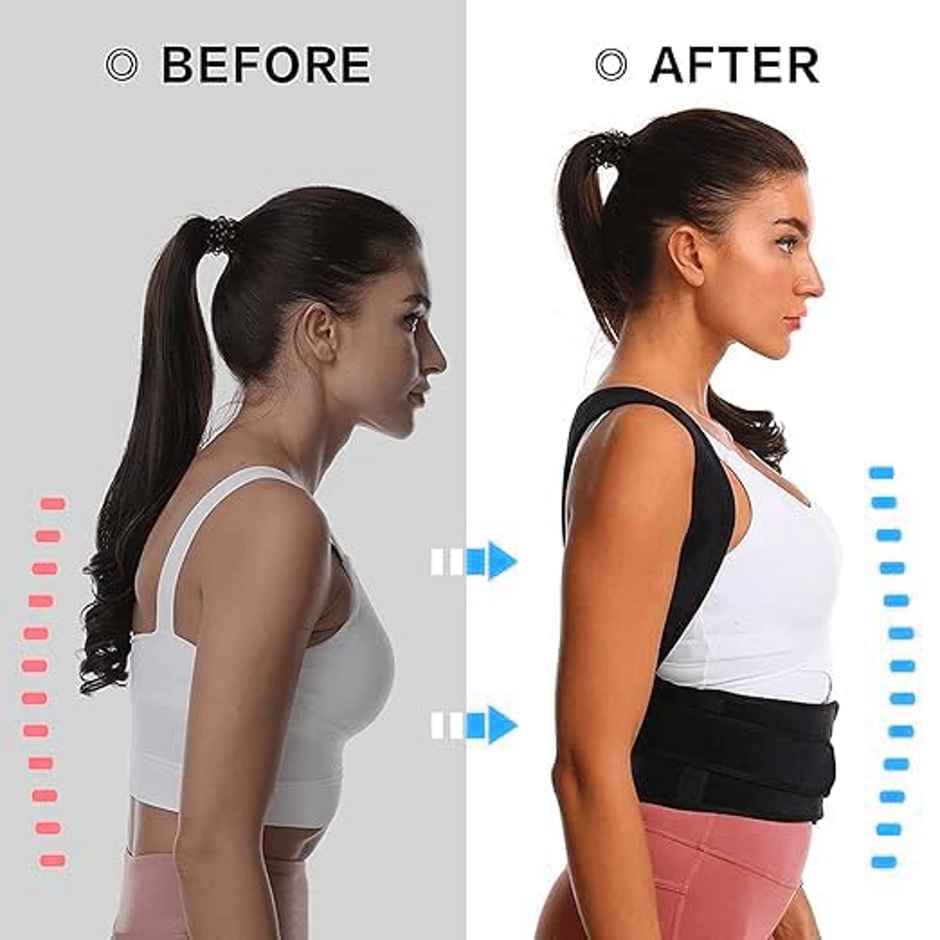 Mayor Posture Corrector For Back Support, Back Pain, Back Straight & Supporter (Free Size)