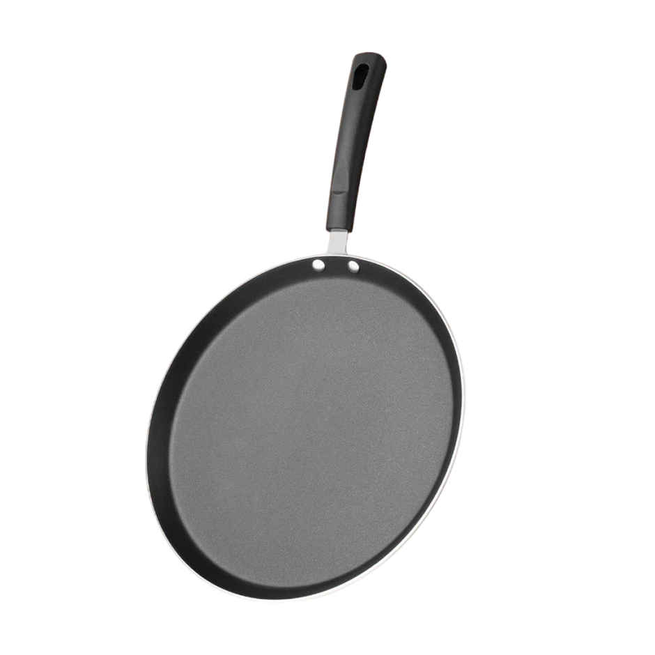 Fackelmann Quartz Nonstick Flat Tawa 28Cm, Induction, German Tech, Paratha, Omelette, Dosa