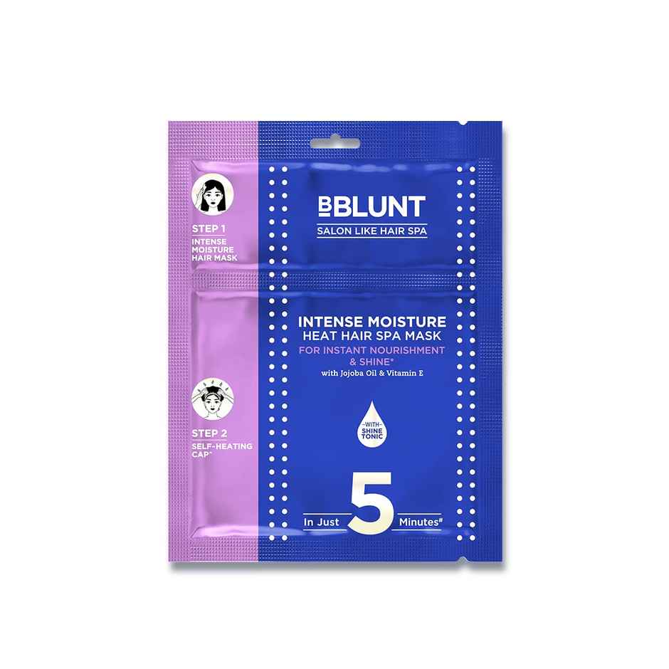 BBlunt Intense Moisture Heat Hair Spa Mask With Jojoba Oil & Vitamin E
