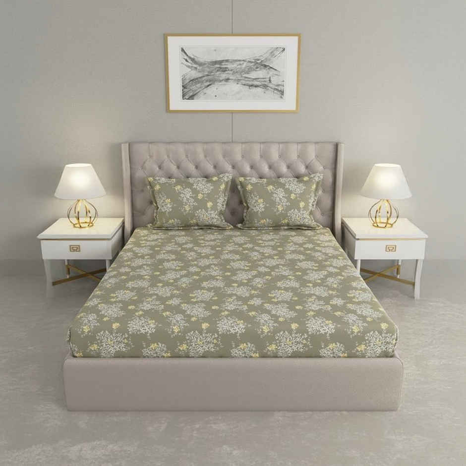Raymond Home Hazel|014474|BF01|Double Bedsheet