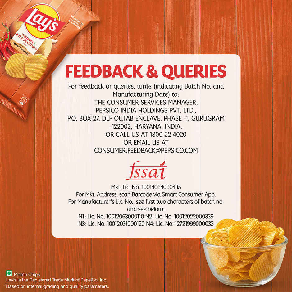 Lay's West Indies Hot 'n' Sweet Chilli | Potato Chips