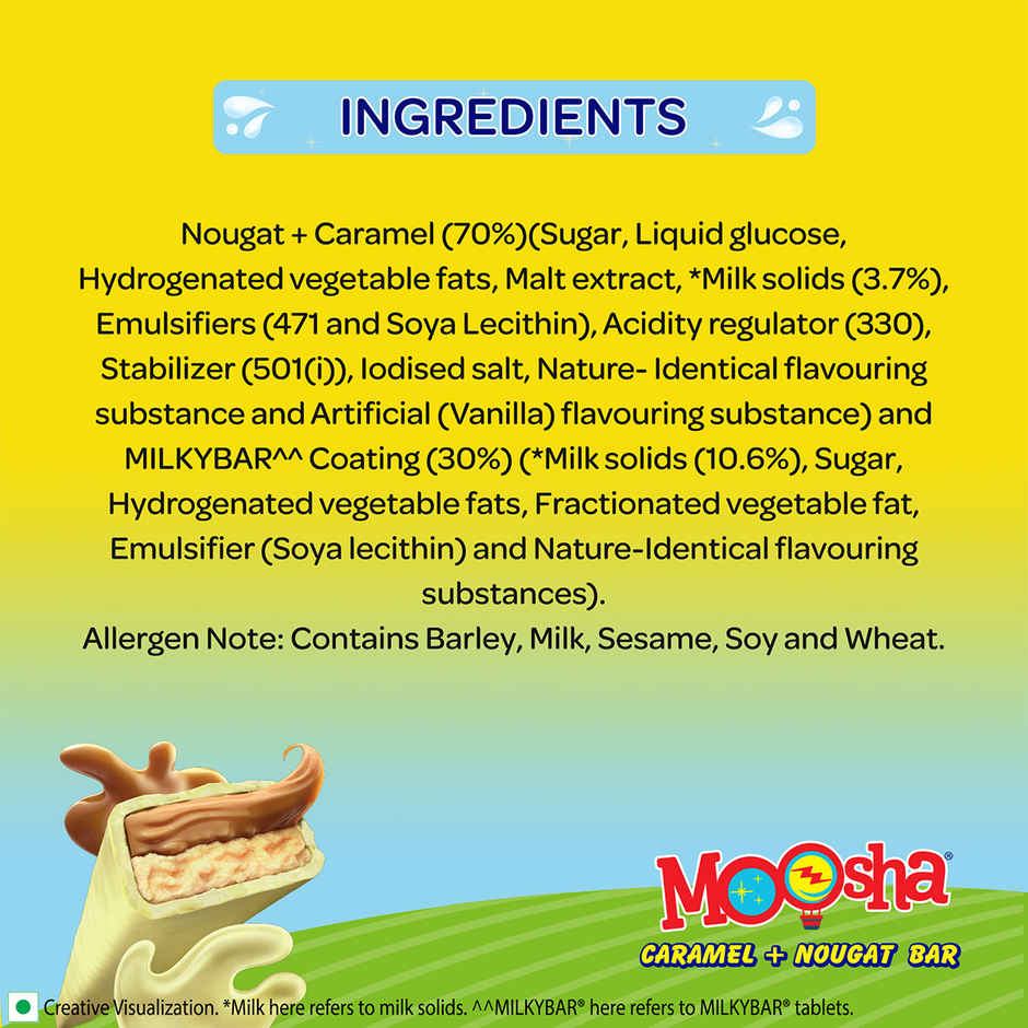 Nestle Milkybar Moosha Made With Milk Yummy & Creamy Chocolate Treat