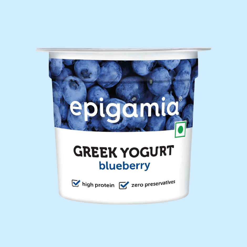 Epigamia Greek Yogurt Blueberry