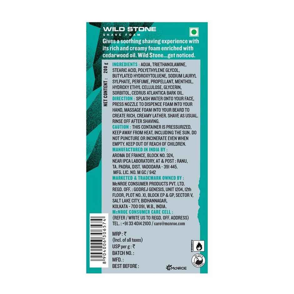 Wild Stone Edge Shave Foam