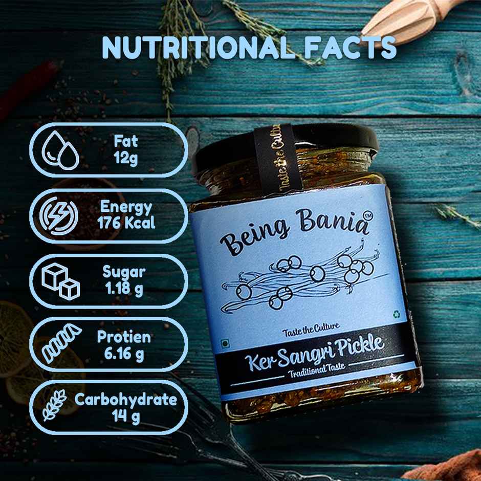 Being Bania Ker Sangri Pickle | Rajasthani Panchkutta Achar