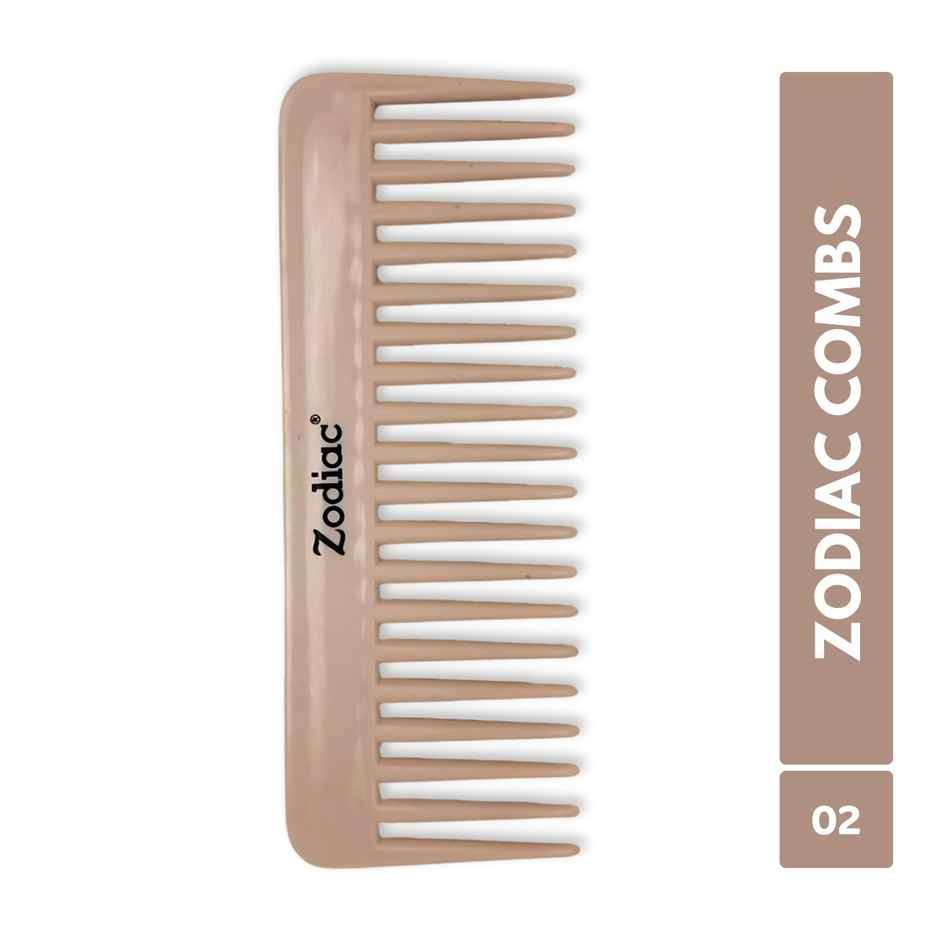 Zodiac Wide Tooth Comb | Brown