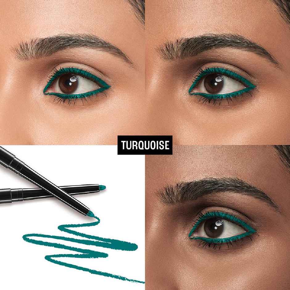 Lakme 9 to 5 Eyeconic Kajal | Smudgeproof | Waterproof | lasts upto 24 Hrs | Turquoise