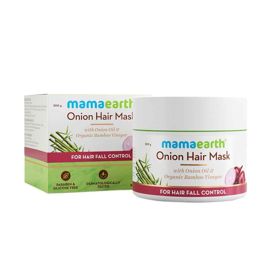 Mamaearth Onion Hair Mask For Hair Fall Control