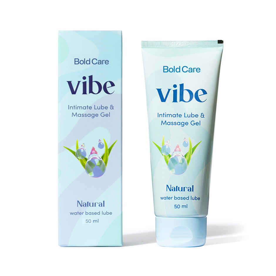 Bold Care Vibe Natural Water-Based Lubricant & Massage Gel