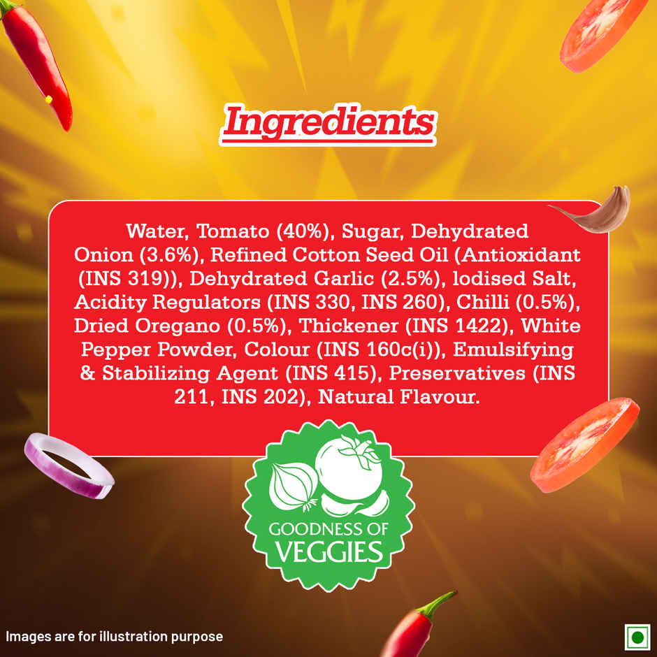 Smith & Jones Pizza and Pasta Sauce with Oregano, Chilli Flakes