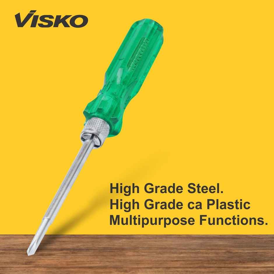 Visko 501 Tools Set| With Claw Hammer-9 pcs Screwdriver Set-Plier Hand Tool Kit | 11 pcs