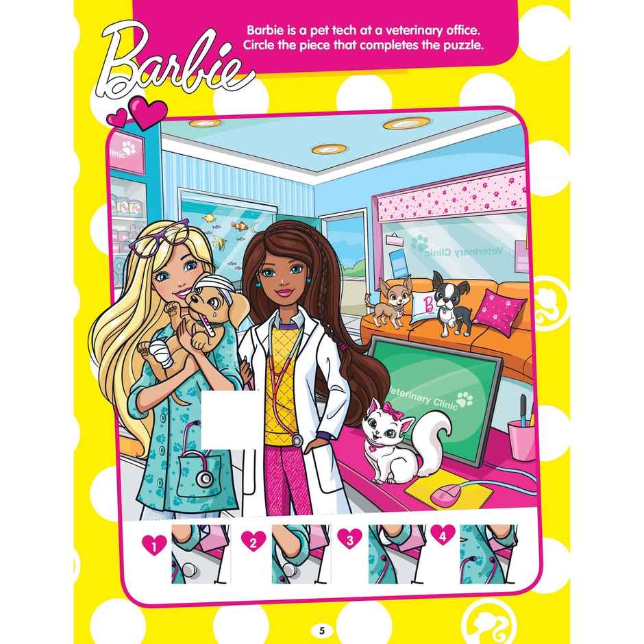 Dreamland Barbie Colouring and Activity Book