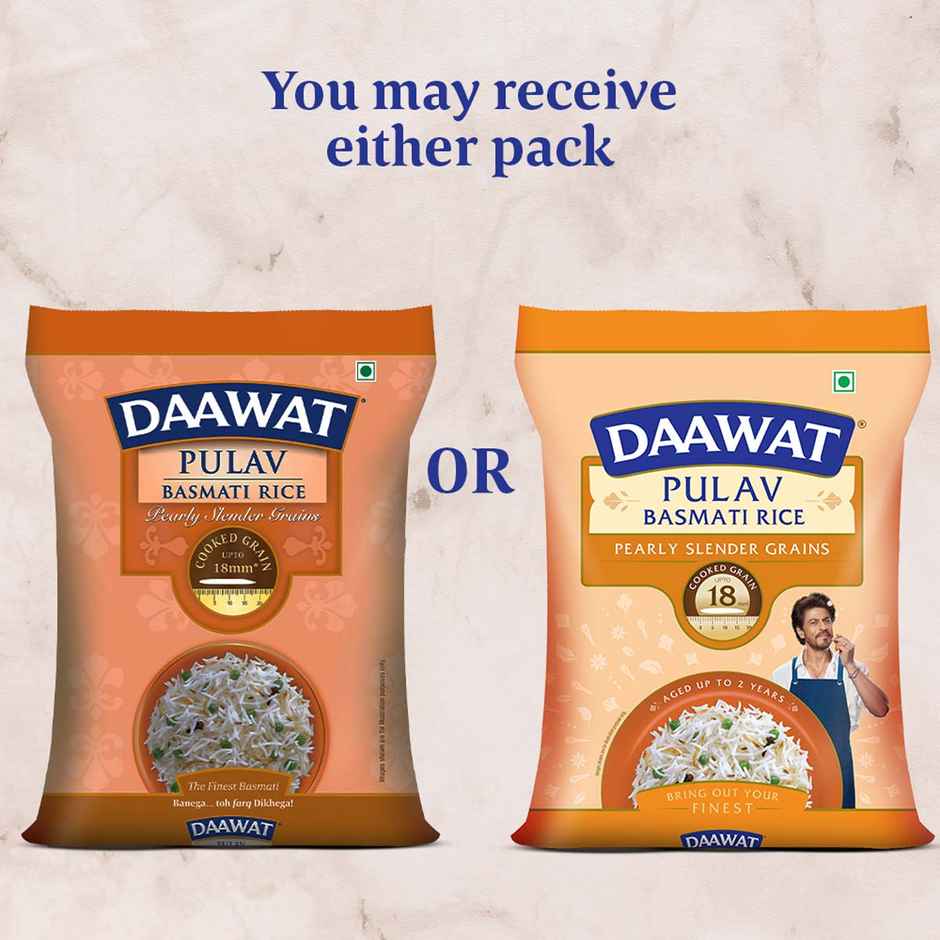Daawat Pulav Pure Basmati Rice | Long Grain