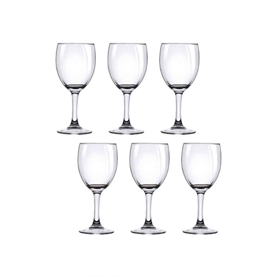 Infinity Wine Goblet | SKB2225 | Set of 6 | 230 ml | Sanjeev Kapoor