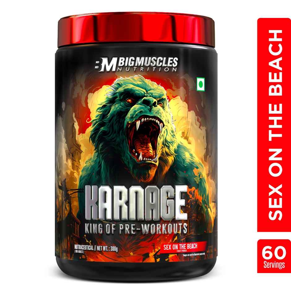 Bigmuscles Nutrition Karnage Pre-Workout Sex On The Beach