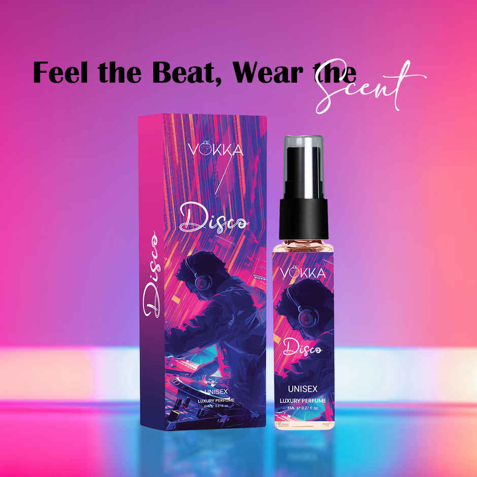 Vokka Pocket Perfume Disco Unisex Luxury Spicy Agarwood Leathery