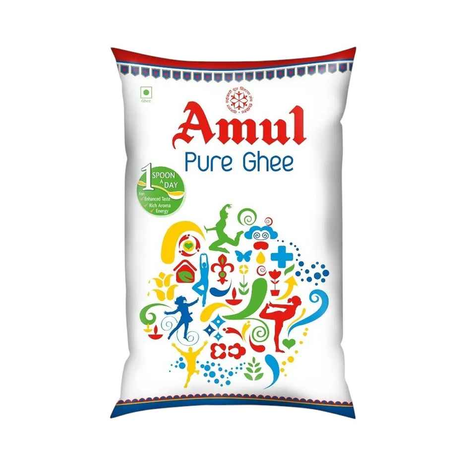Amul Pure Ghee Pouch Combo