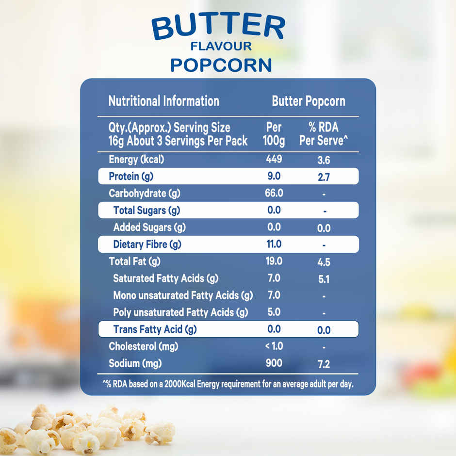 ACT II Ready To Eat Popcorn | Butter Flavour| On-the-go Snacks